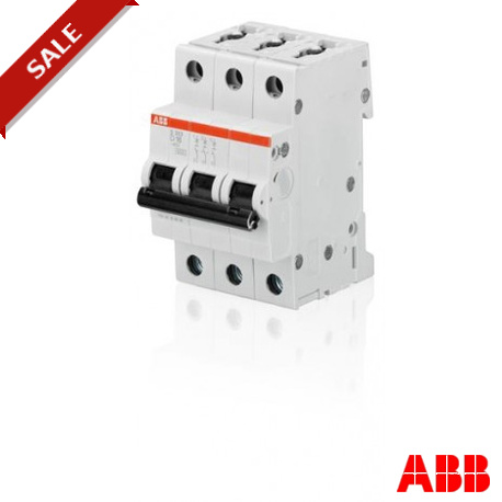 S203-D4 2CDS253001R0041 ABB Miniature Circuit Breaker S200 3P D 4 A