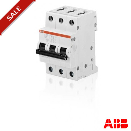 S203-C4 2CDS253001R0044 ABB Miniature Circuit Breaker S200 3P C 4 A