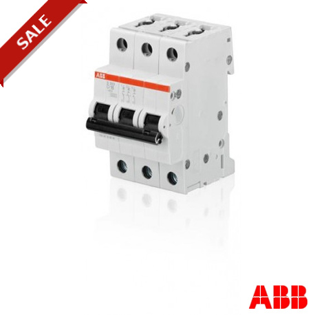 2CDS253001R0081 ABB Miniature Circuit Breaker S200 3P D 8 A