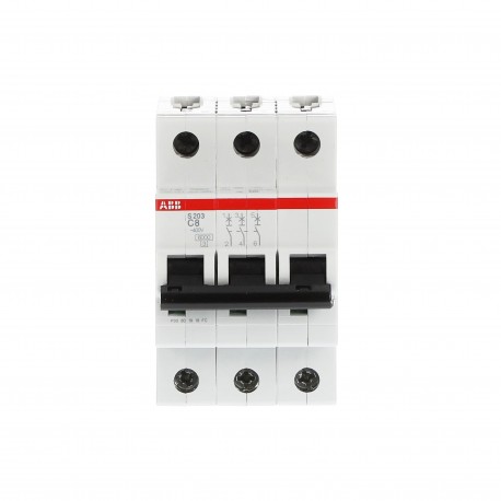 2CDS253001R0084 ABB Int.aut. S203-C8 3p 8A C 10kA
