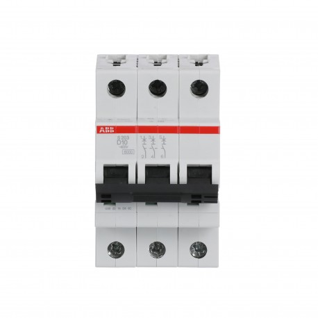 2CDS253001R0101 ABB Int.aut. S203-D10 3p 10A D 10kA