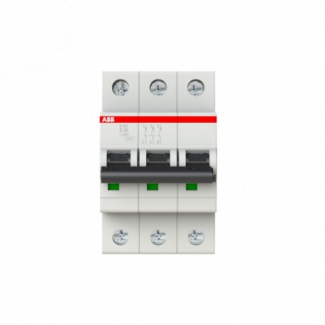 2CDS253001R0201 ABB Leitungsschutzschalter S200 3P D 20 A