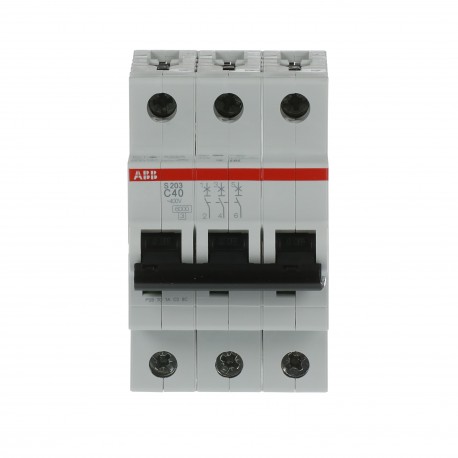 2CDS253001R0404 ABB Int.aut. S203-C40 3p 40A C 10kA