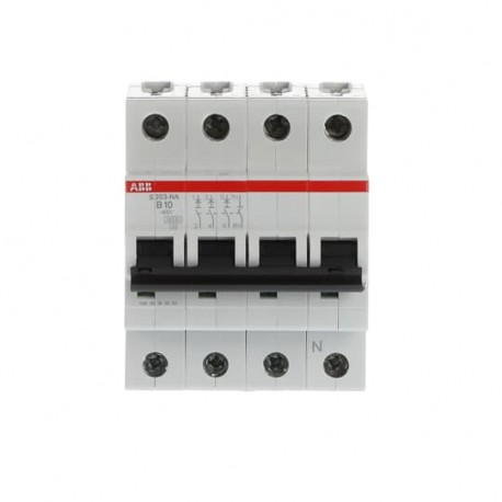 2CDS253103R0105 ABB Int.aut. S203-B10NA 3p+N 10A B 10kA