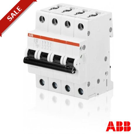 S204-C2 2CDS254001R0024 ABB Disjoncteur miniature S200 4P C 2 A