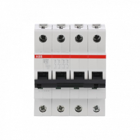 2CDS254001R0105 ABB Miniature Circuit Breaker S200 4P B 10 A