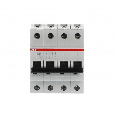 2CDS254001R0165 ABB Int.aut. S204-B16 4p 16A B 10kA