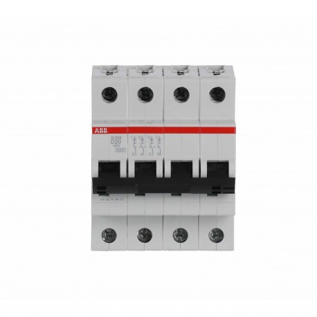 2CDS254001R0201 ABB Int.aut. S204-D20 4p 20A D 10kA