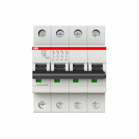 2CDS254001R0251 ABB Int.aut. S204-D25 4p 25A D 10kA