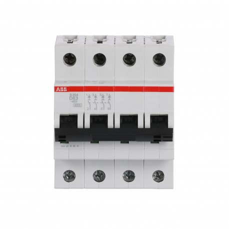 2CDS254001R0631 ABB Miniature Circuit Breaker S200 4P D 63 A