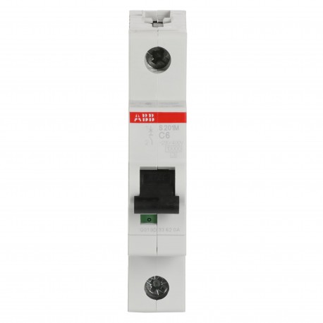 2CDS271001R0064 ABB Miniature Circuit Breaker S200M 1P C 6 A