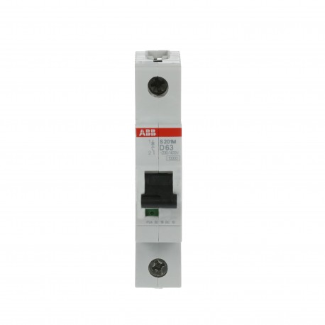 2CDS271001R0631 ABB Int.aut. S201M-D63 1p 63A D 15kA