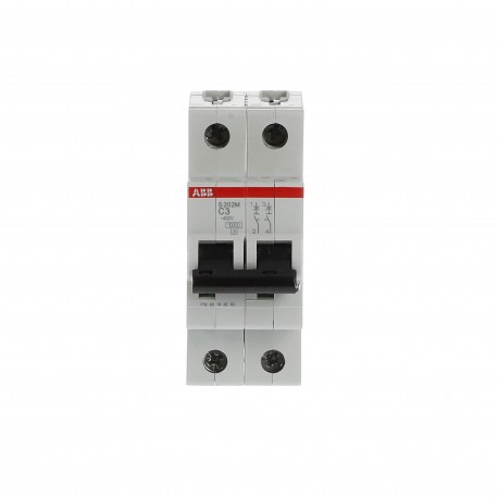 2CDS272001R0034 ABB Miniature Circuit Breaker S200M 2P C 3 A