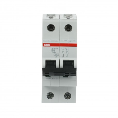 2CDS272001R0065 ABB Int.aut. S202M-B6 2p 6A B 15kA