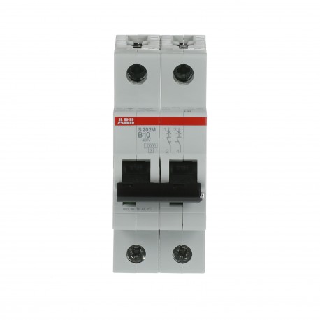 2CDS272001R0105 ABB Int.aut. S202M-B10 2p 10A B 15kA