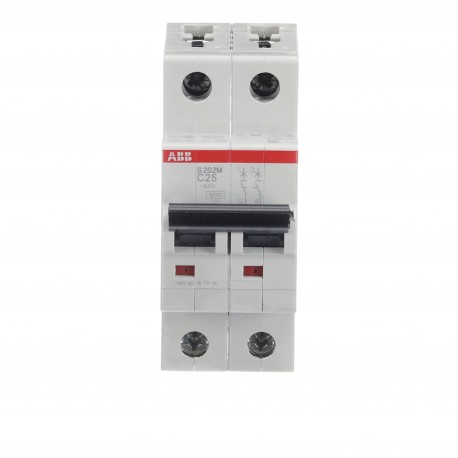 2CDS272001R0254 ABB Miniature Circuit Breaker S200M 2P C 25 A