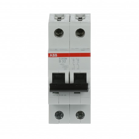 2CDS272001R0325 ABB Int.aut. S202M-B32 2p 32A B 15kA