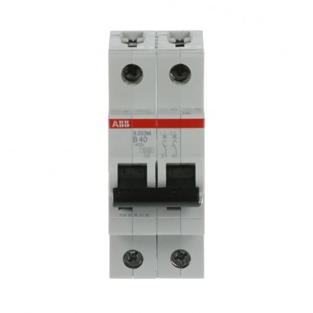 2CDS272001R0405 ABB Int.aut. S202M-B40 2p 40A B 15kA
