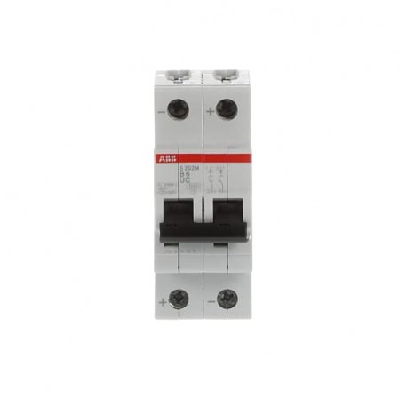 2CDS272061R0065 ABB Miniature Circuit Breaker S200MUC 2P B 6 A
