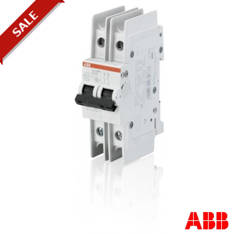 SU202M-K2 2CDS272337R0277 ABB Miniature Circuit Breaker SU200M 2P K 2 A