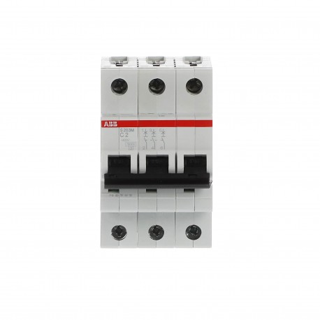 2CDS273001R0024 ABB Miniature Circuit Breaker S200M 3P C 2 A