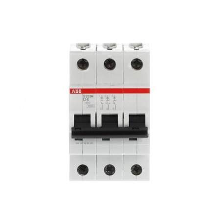 2CDS273001R0041 ABB Int.aut. S203M-D4 3p 4A D 15kA
