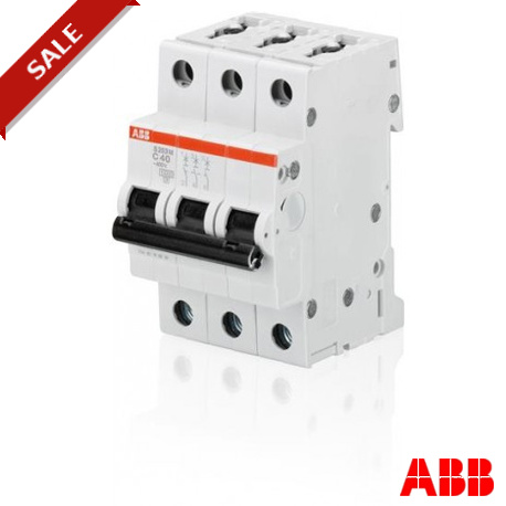 S203M-D6 2CDS273001R0061 ABB Miniature Circuit Breaker S200M 3P D 6 A