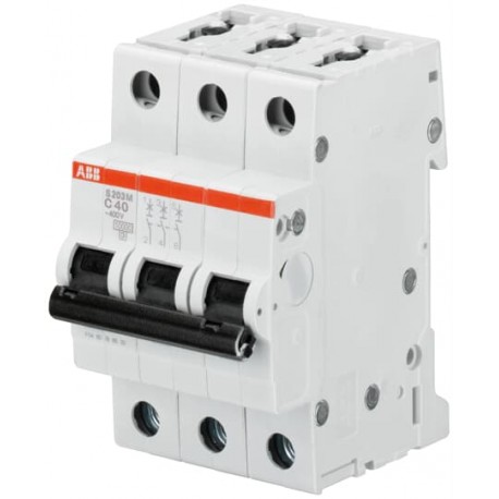 2CDS273001R0081 ABB Miniature Circuit Breaker S200M 3P D 8 A