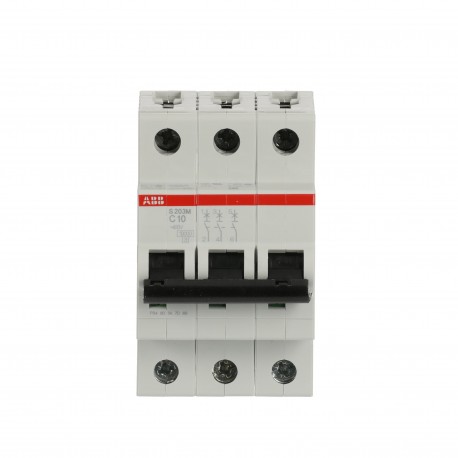 2CDS273001R0104 ABB Int.aut. S203M-C10 3p 10A C 15kA
