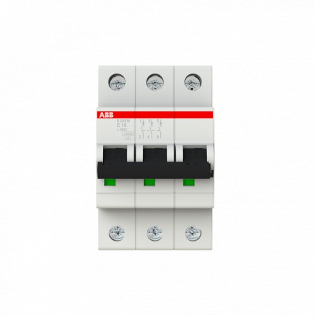 2CDS273001R0164 ABB Miniature Circuit Breaker S200M 3P C 16 A