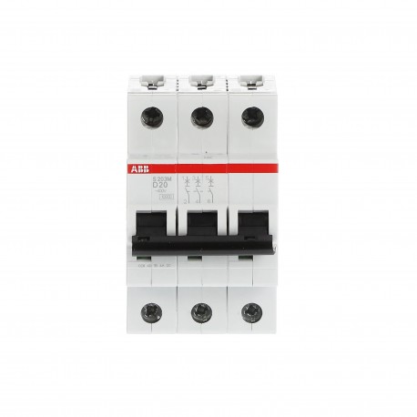 2CDS273001R0201 ABB Int.aut. S203M-D20 3p 20A D 15kA