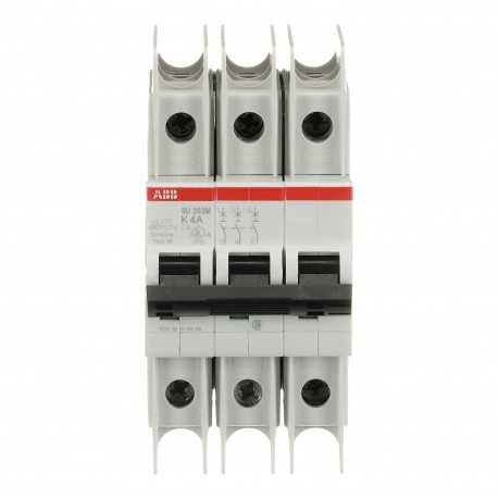 2CDS273337R0337 ABB Int.aut.SU203M-K4 3p 4A K UL489