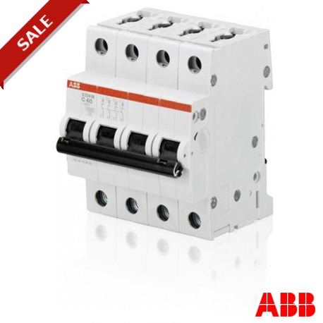 S204M-D2 2CDS274001R0021 ABB Disjoncteur miniature S200M 4P D 2 A