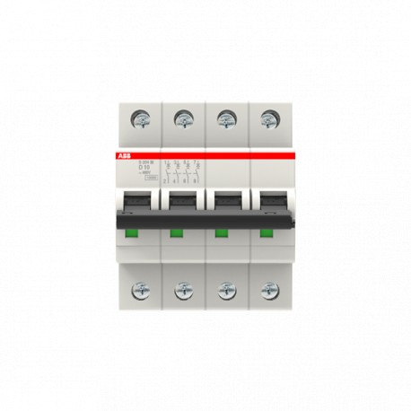 2CDS274001R0101 ABB Int.aut. S204M-D10 4p 10A D 15kA