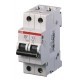 S202P-D3 2CDS282001R0031 ABB Miniature Circuit Breaker S200P 2P D 3 A