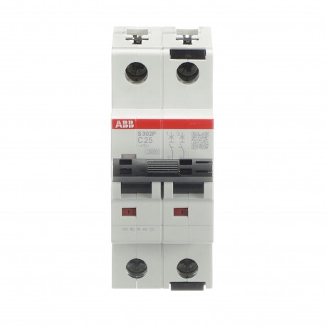 2CDS282001R0254 ABB Miniature Circuit Breaker S200P 2P C 25 A