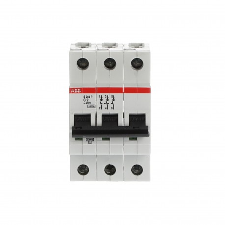 2CDS283001R0024 ABB Int.aut. S203P-C2 3p 2A C 25kA