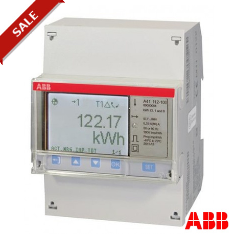 A41 112-100 2CMA170500R1000 ABB energia ativa Cl. B