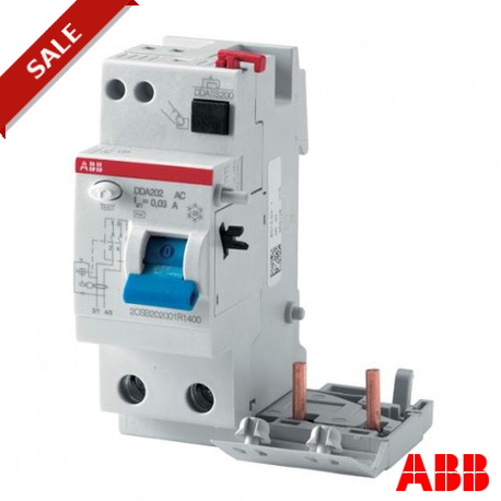 DDA202AC-25/0,03 2CSB202001R1250 ABB DDA202 AC-25 / 0.03 RCD Bloc