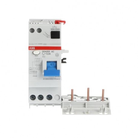 2CSB203001R3400 ABB DDA203 AC-40 / 0,3 RCD Block