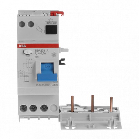 2CSB203101R4400 ABB DDA203A-40/0,5 3p 40A A 500mA