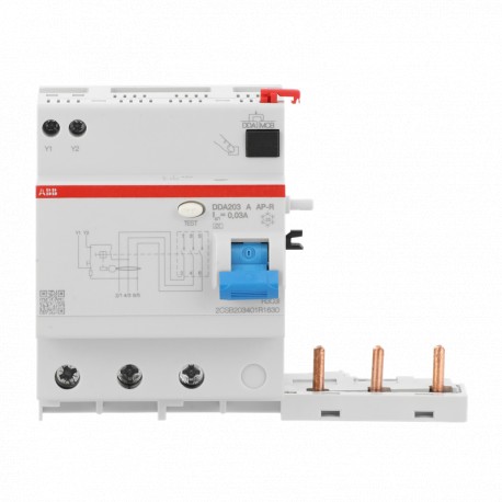 2CSB203401R1630 ABB DDA203 A-63 / AP-R 0.03 RCD Block