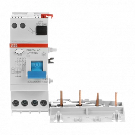 2CSB204001R1250 ABB DDA204 AC-25 / 0,03 RCD Block