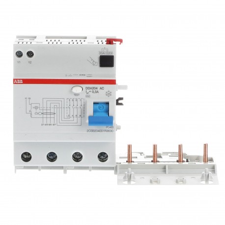 2CSB204001R3630 ABB DDA204AC-63/0,3 4p 63A AC 300mA