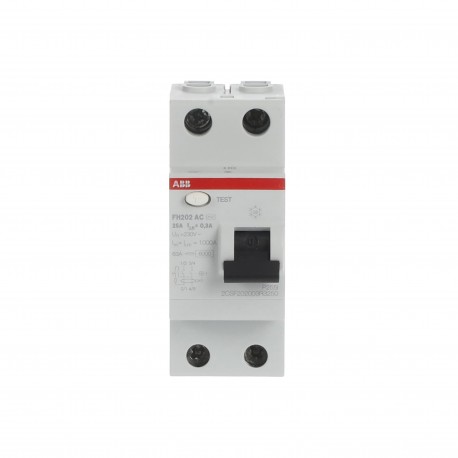 2CSF202003R3250 ABB Int.dif.FH202AC-25/0,3 2p 25A AC 300mA