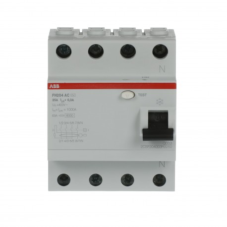 2CSF204003R3250 ABB FH204 AC-25 / 0,3 residua Dev corrente.