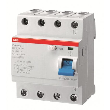 2CSF204101R2950 ABB Int.dif.F204A-125/0,1 4p 125A A 100mA