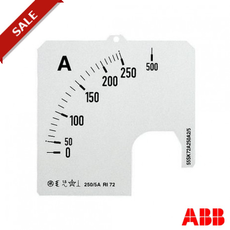 SCL-A1-25/48 2CSG111096R5011 ABB SCL-A1-25 / 48 Scale-A1 für analoge Amperemeter