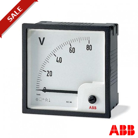 VLM-1-50/48 2CSG111100R4001 ABB VLM-1-50 / 48 Analogvoltmeters