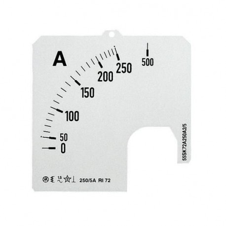 SCL-A1-50/48 2CSG111149R5011 ABB SCL-A1-50 / 48 della scala A1 per amperometro analogico